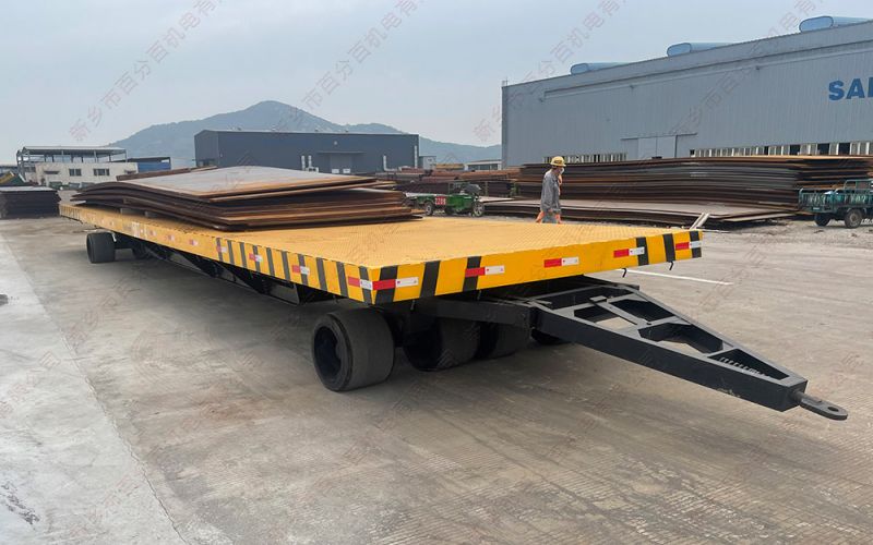 拖車平板車是種非常合適的運輸轉運設備