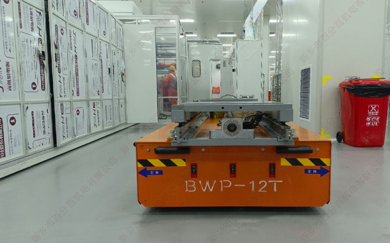 無(wú)軌平板車(chē)轉(zhuǎn)運(yùn)裝卸模具優(yōu)勢(shì)顯著