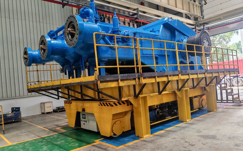 超大型工件噴涂作業(yè)為什么大多選用地軌平板車作為轉(zhuǎn)運(yùn)工具