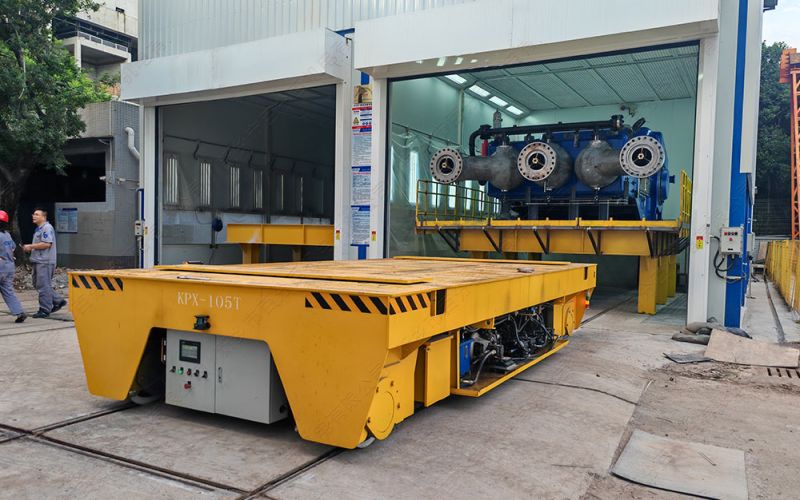 專業(yè)之選：為何噴涂行業(yè)普遍采用軌道平車進(jìn)行高效周轉(zhuǎn)？