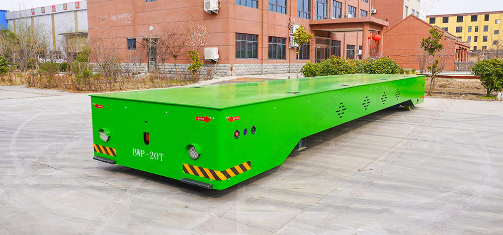 差速轉(zhuǎn)向無軌電動(dòng)平車